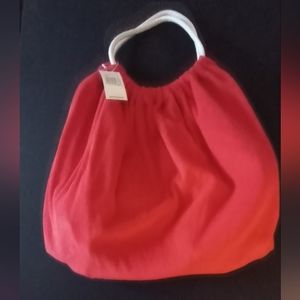 Echo terry cloth Beach bag orange brand new with tags.